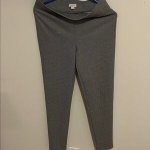 LOFT Charcoal Leggings